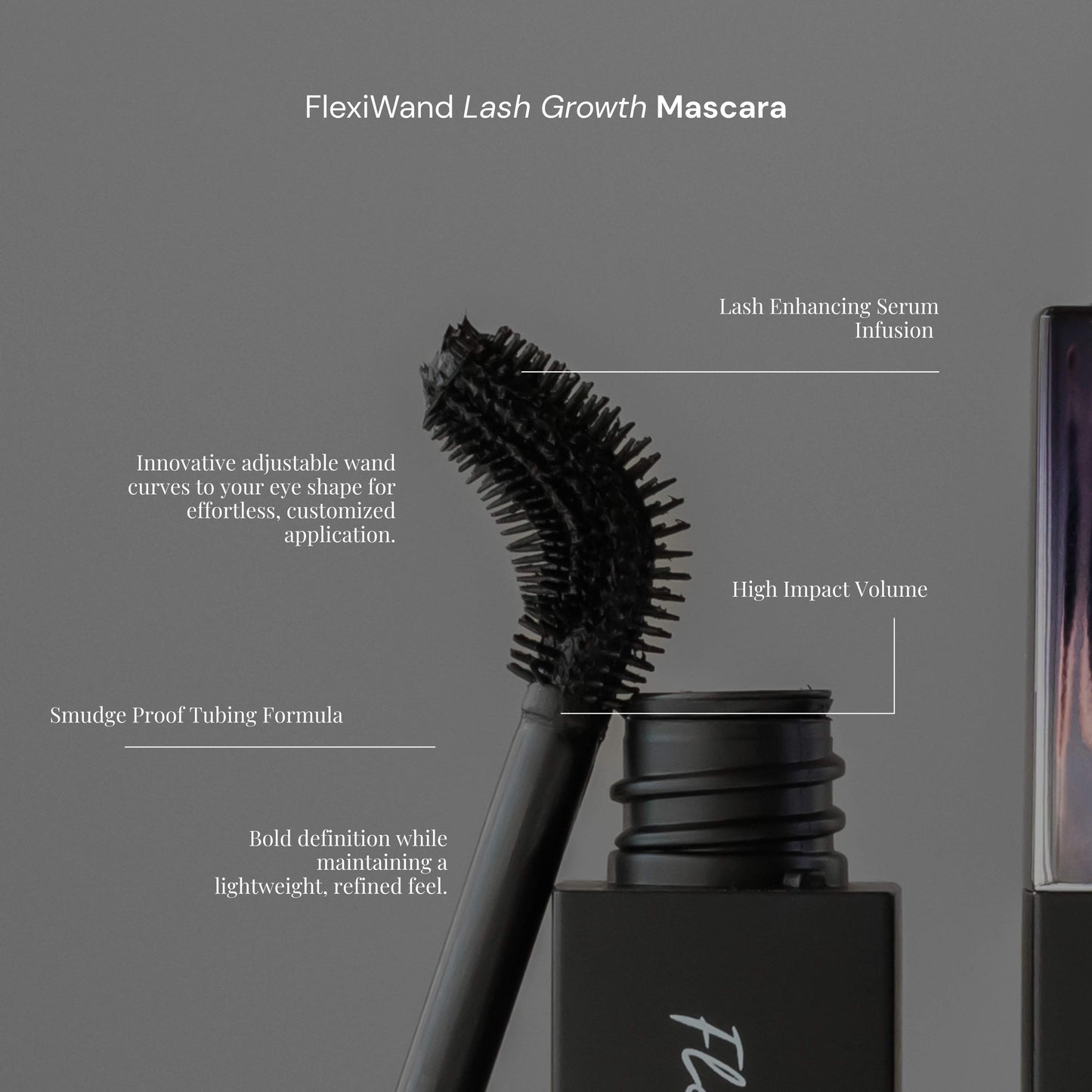C & D Beauty FlexiWand Lash Growth Mascara