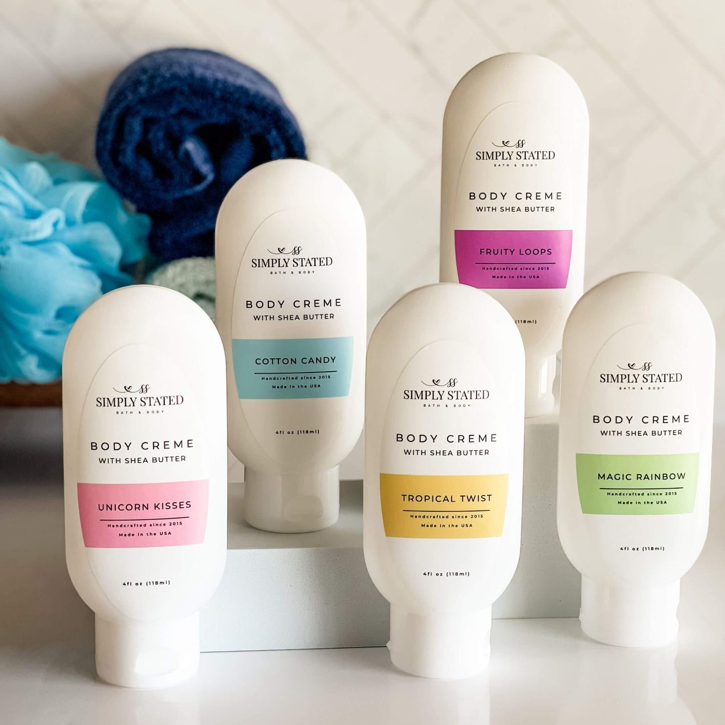 Simply Stated Unicorn Kisses Body Creme