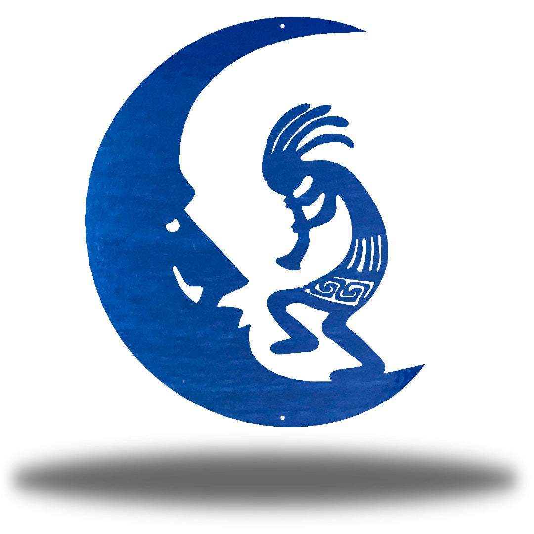 Kokopelli Fiber Laser Powder Coated Wall Art choice of colors