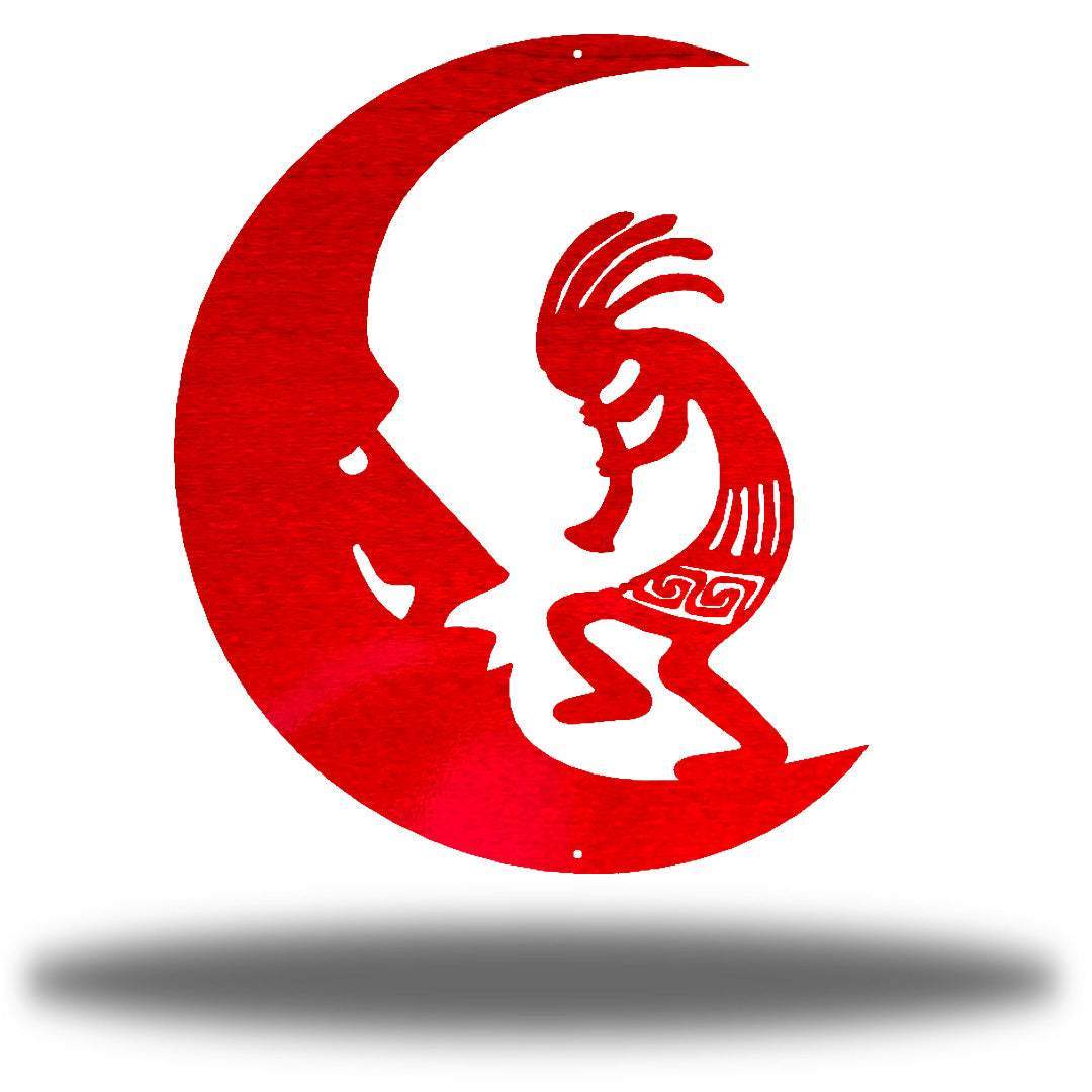 Kokopelli Fiber Laser Powder Coated Wall Art choice of colors