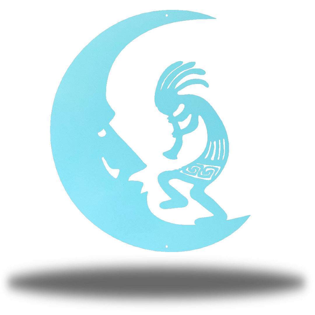 Kokopelli Fiber Laser Powder Coated Wall Art choice of colors