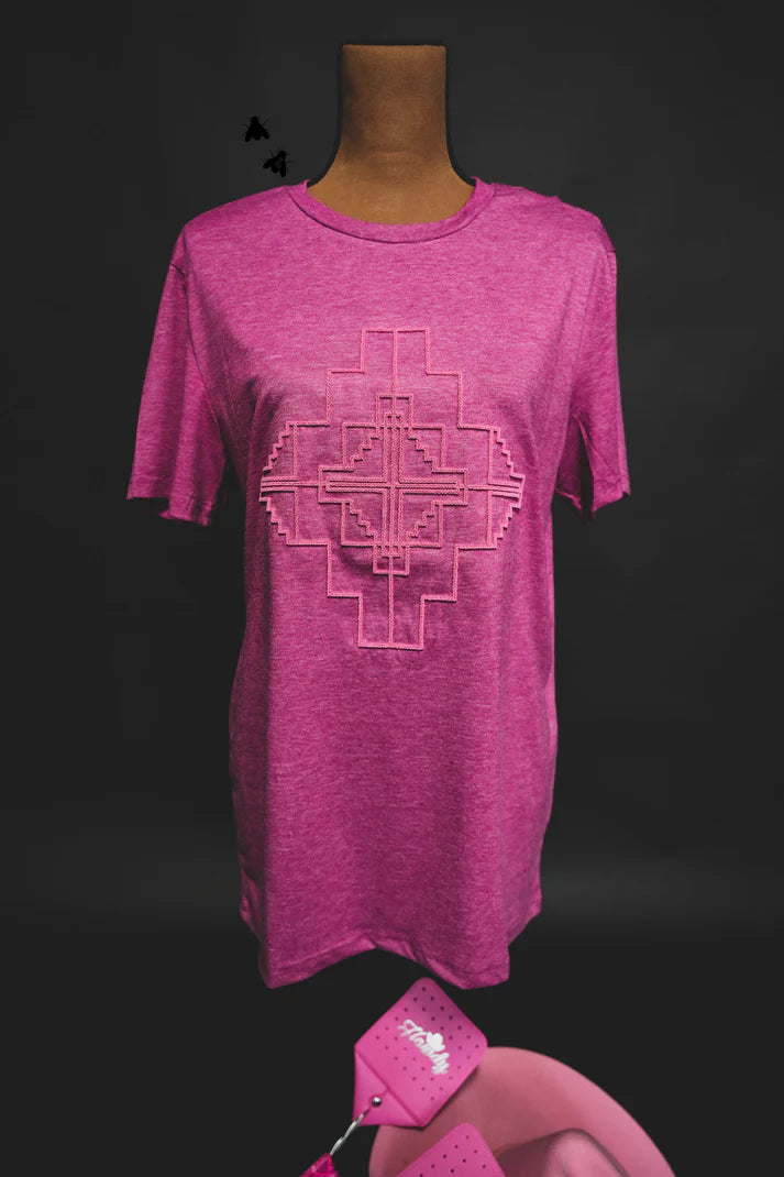 Las Cruces Puffed Print Tee size 3X