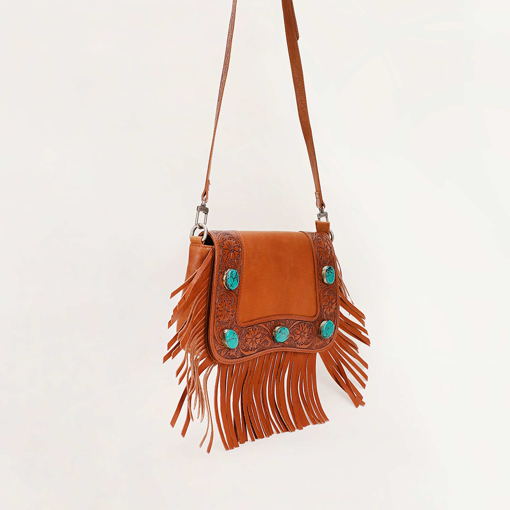 Myra Loyal West Boho Medium Tassle Bag