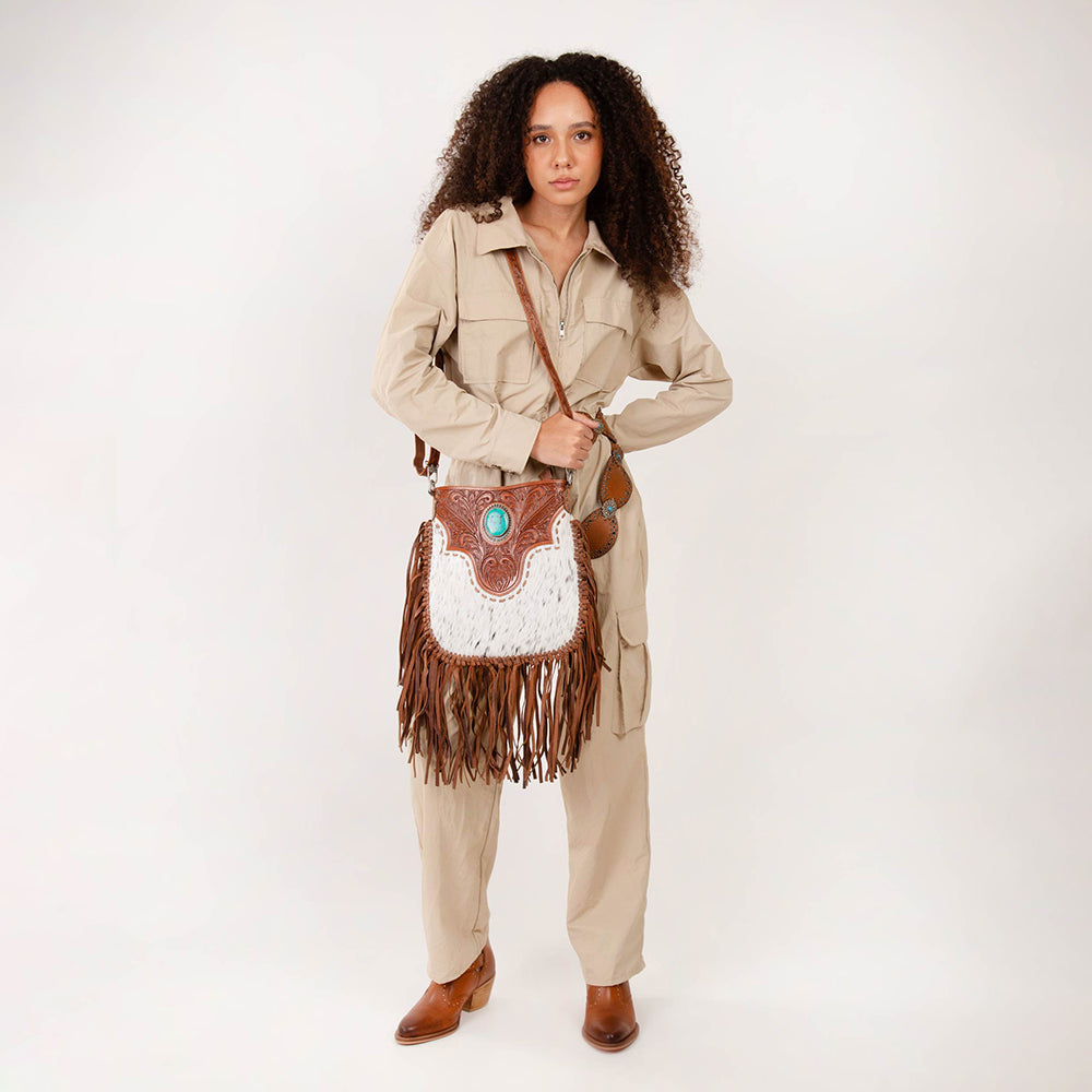 Myra Loyal West Painted Desert Tassle Bag