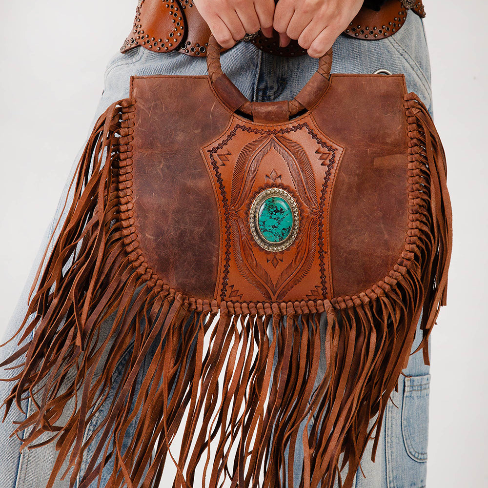 Myra Loyal West Sedona Tassle Bag