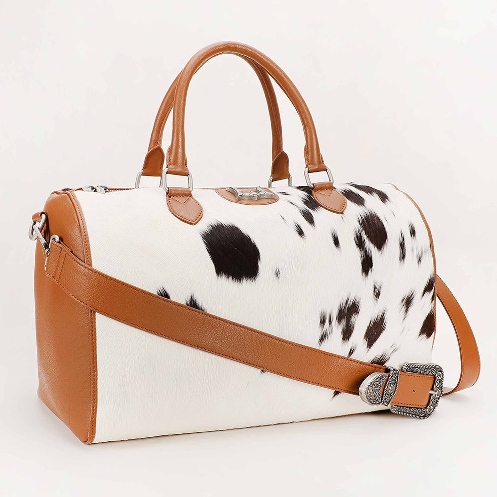 Myra Loyal West LW Silver Standard Medium Duffle Bag