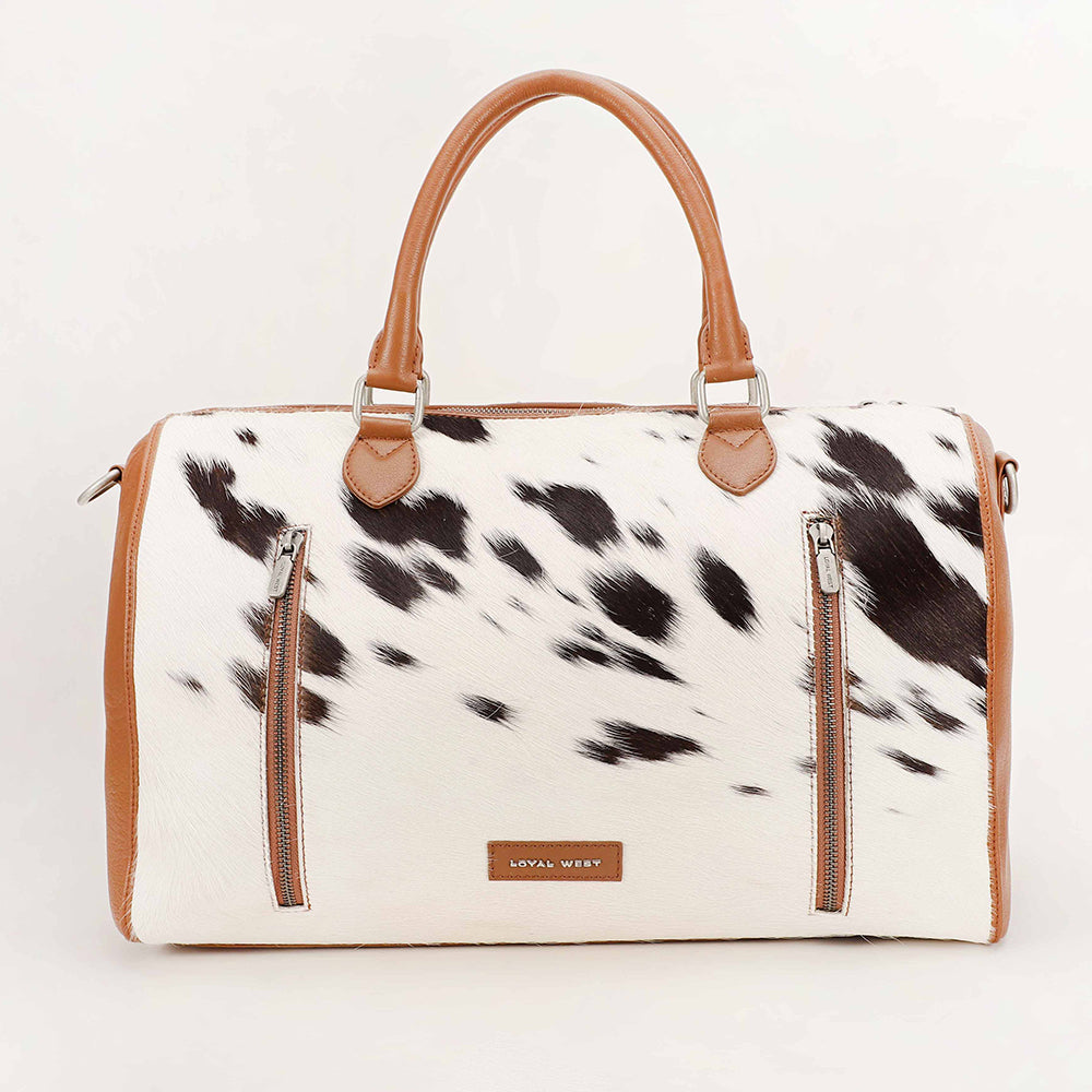 Myra Loyal West LW Silver Standard Medium Duffle Bag