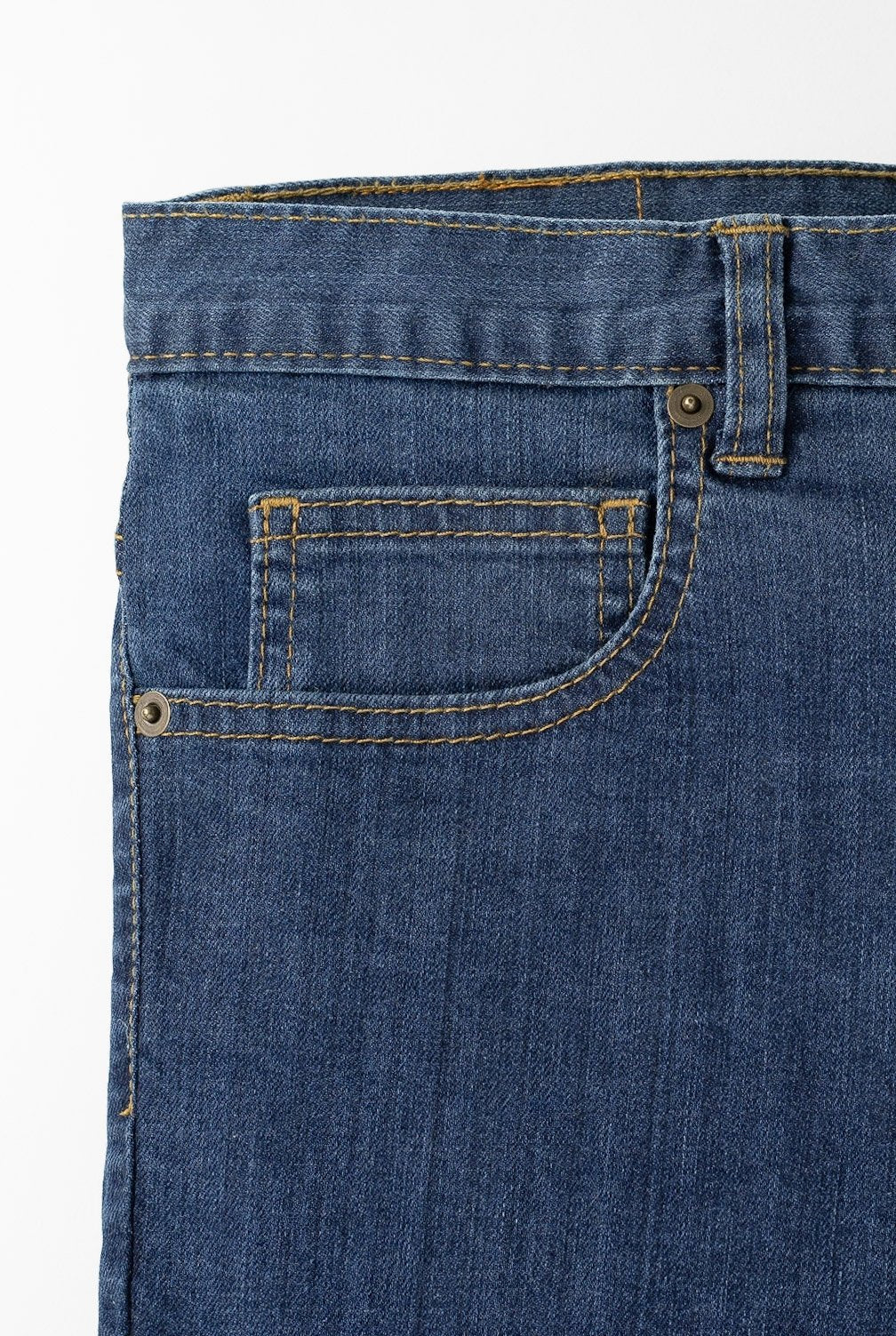 Dearborn Denim & Apparel Men's Tailored Fit Medium Wash Jeans