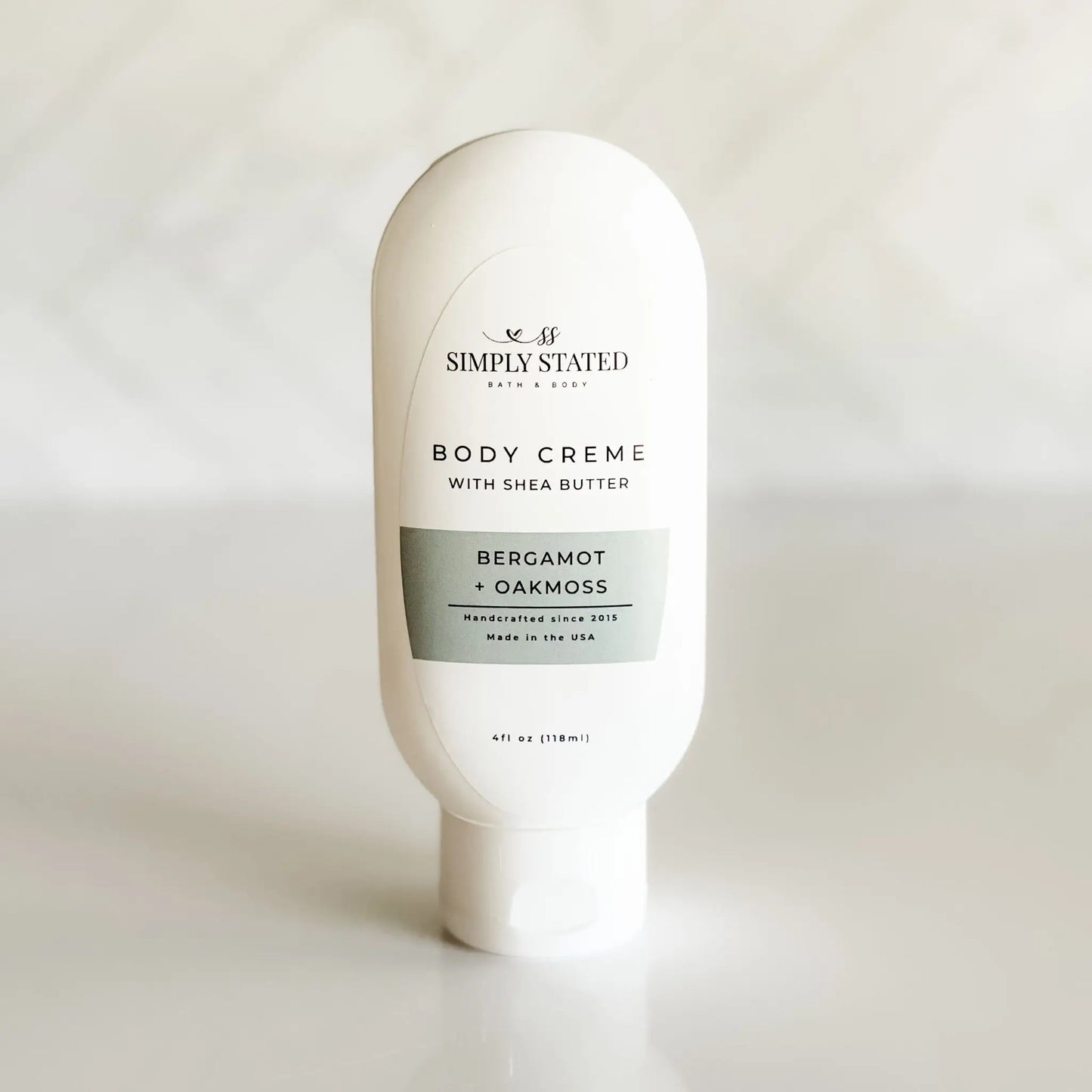Simply Stated Bergamot + Oakmoss Men’s Body Creme