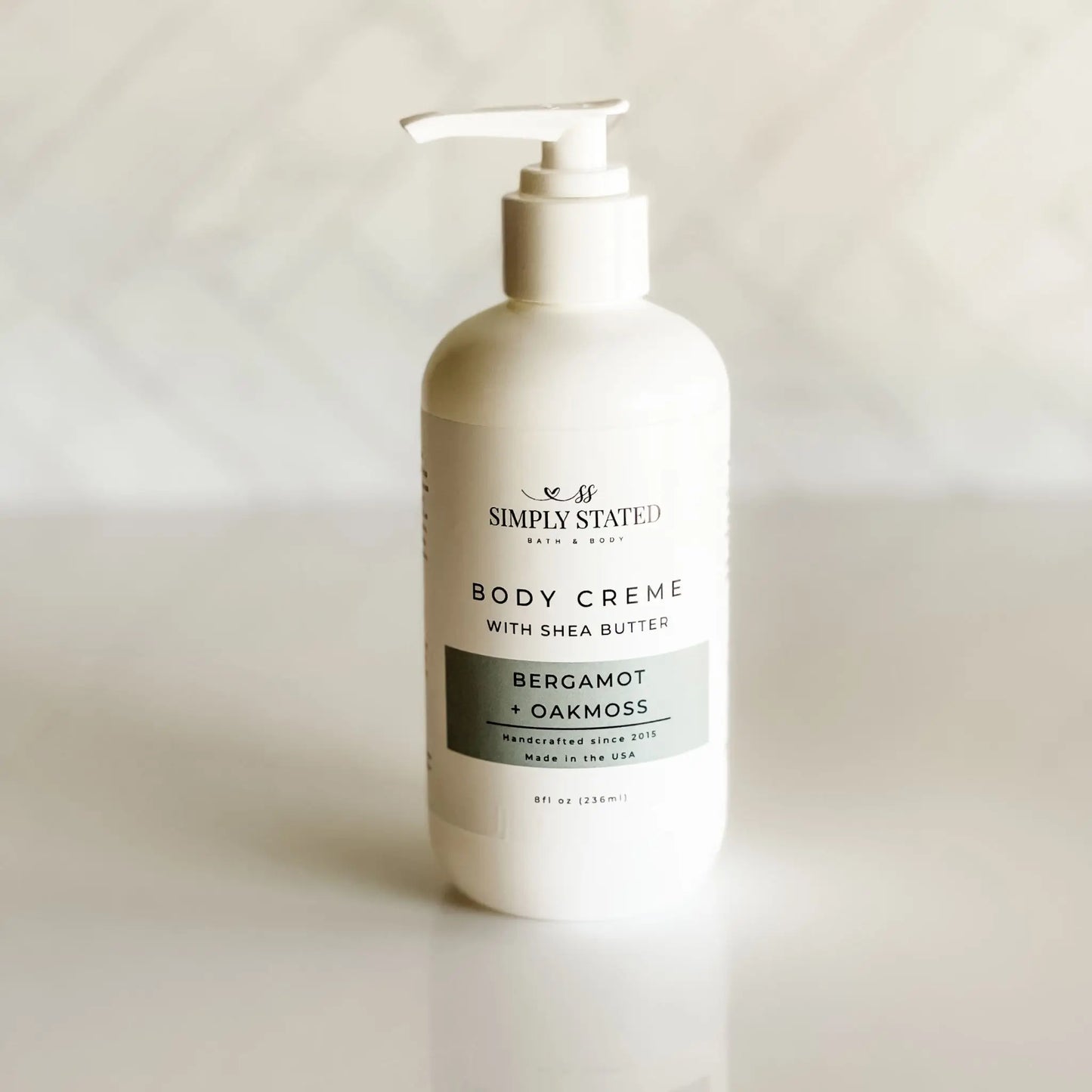 Simply Stated Bergamot + Oakmoss Men’s Body Creme