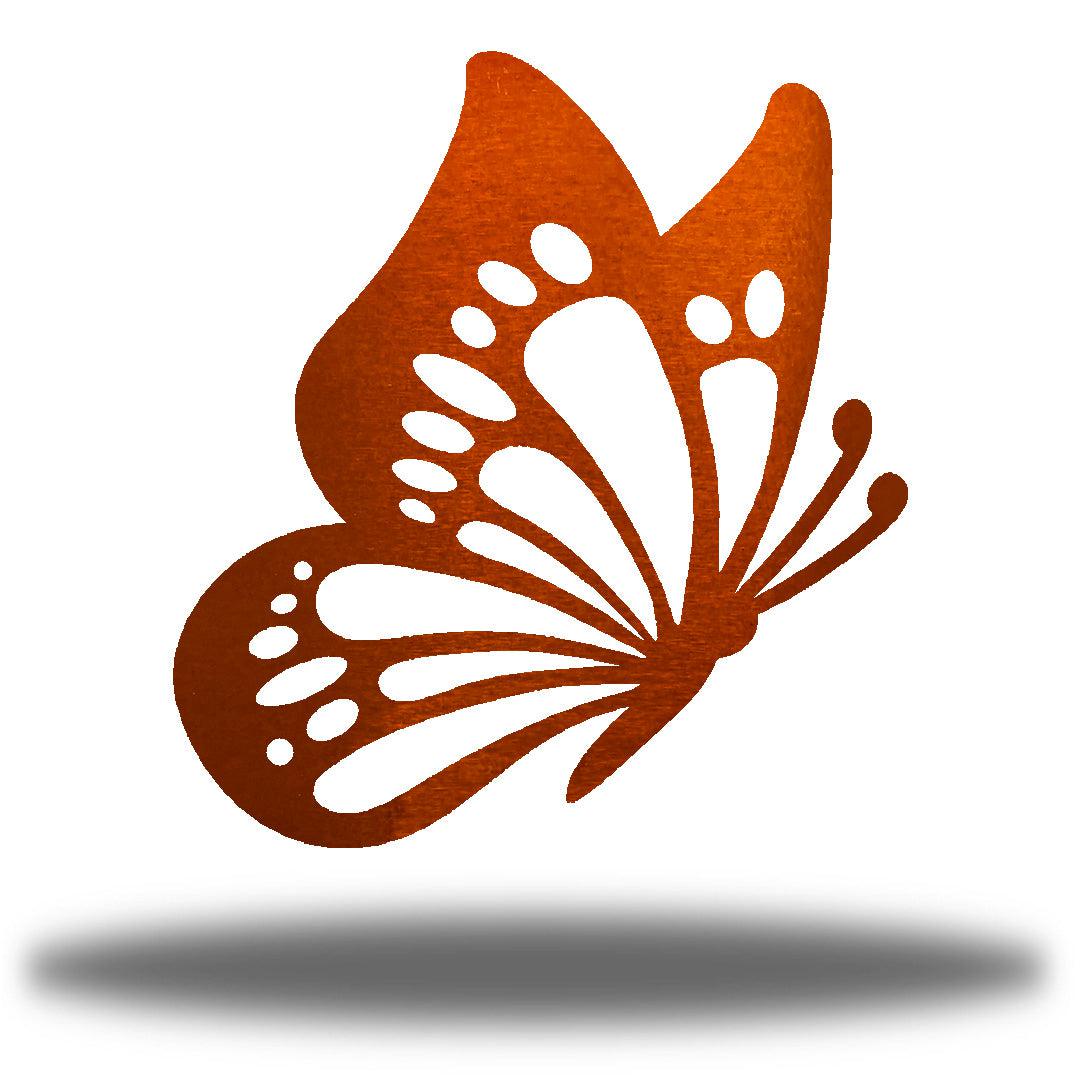 Monarch Butterfly Fiber Laser Powder Coated Wall Art Made in America choice of colors