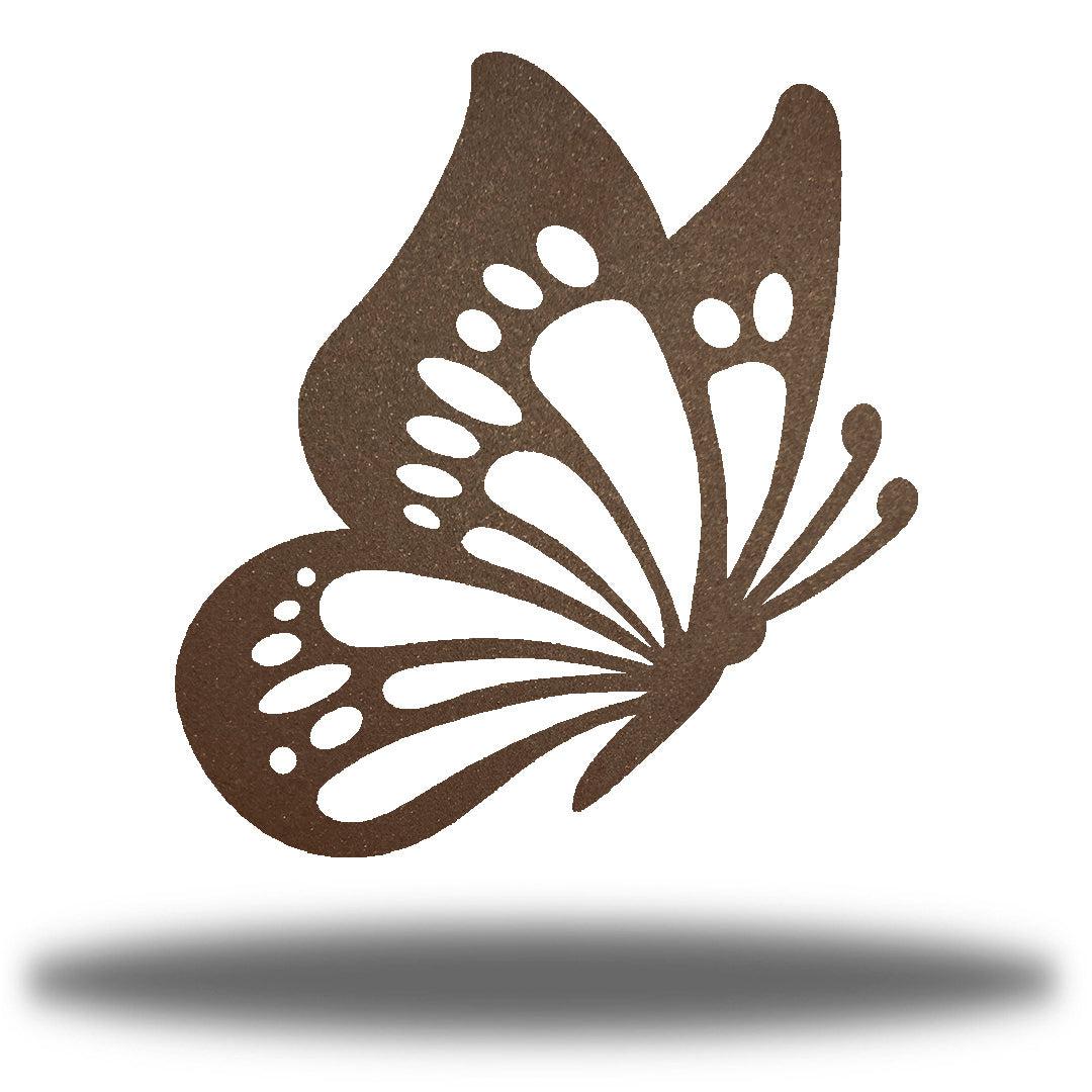 Monarch Butterfly Fiber Laser Powder Coated Wall Art Made in America choice of colors
