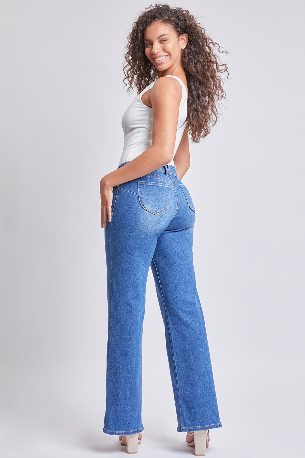 Women’s WannaBettaButt Low Rise Wide Leg Jeans