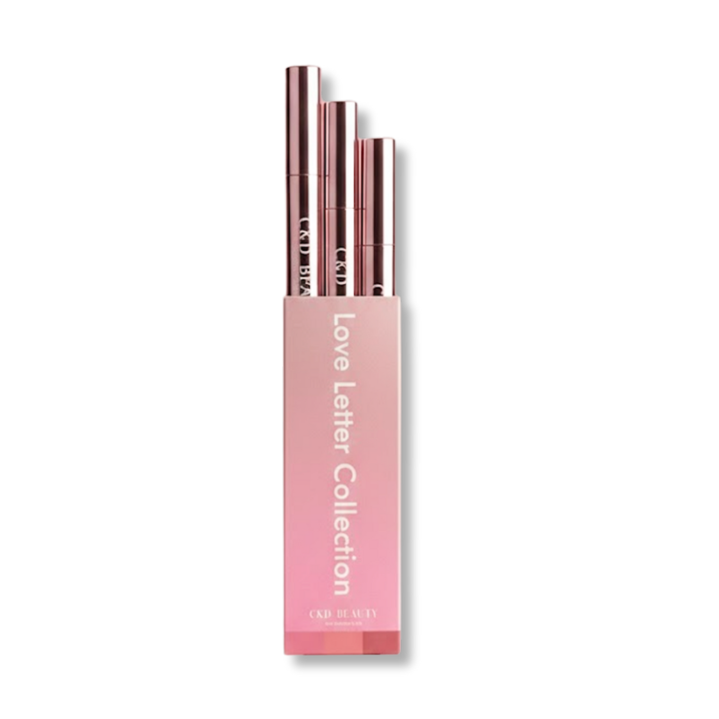 C & D Beauty The Love Letter Collection - Peel-Off Lip Stain Trio