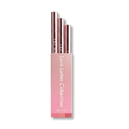 C & D Beauty The Love Letter Collection - Peel-Off Lip Stain Trio