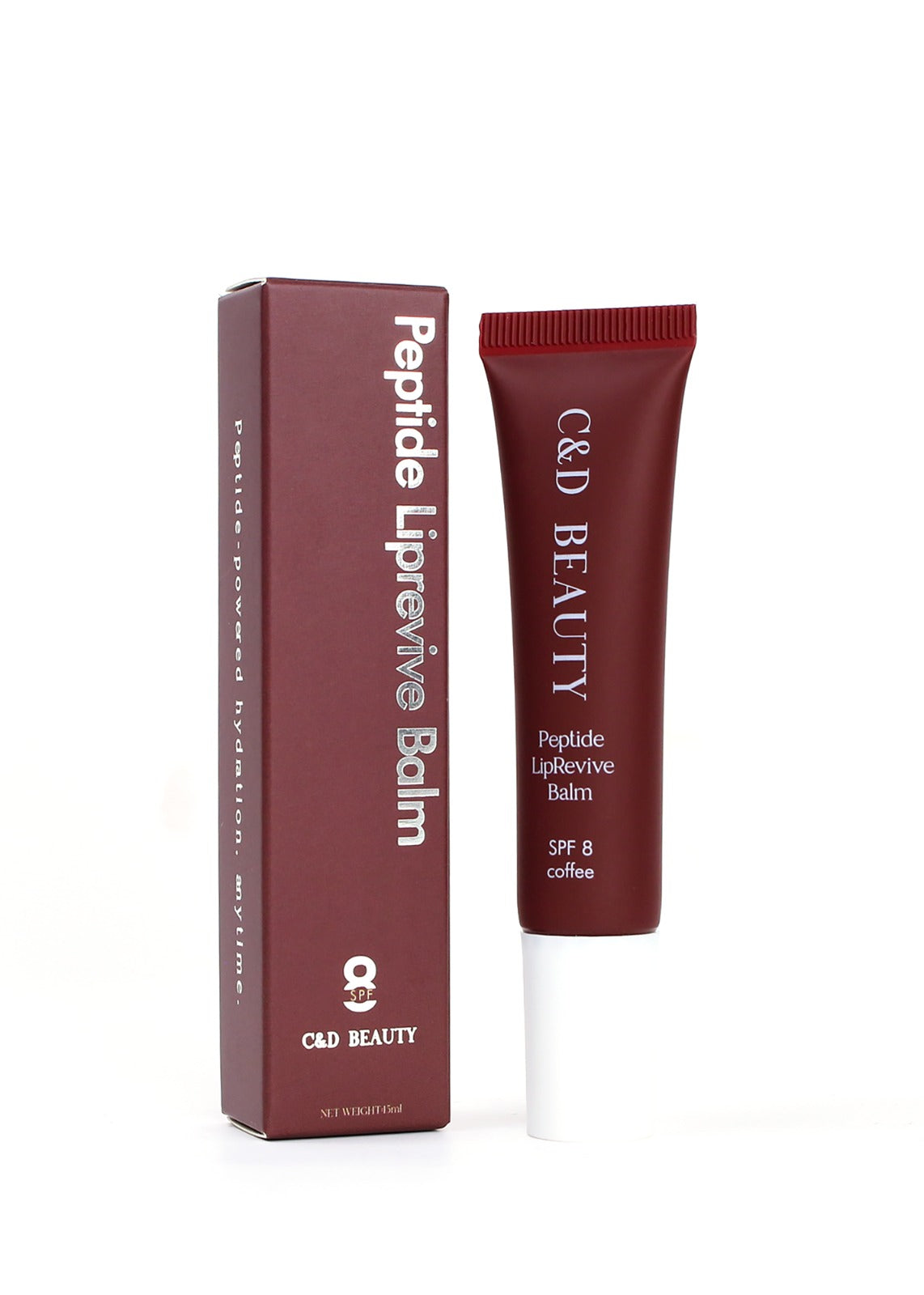 C & D Beauty Peptide LipRevive Balm SPF 8