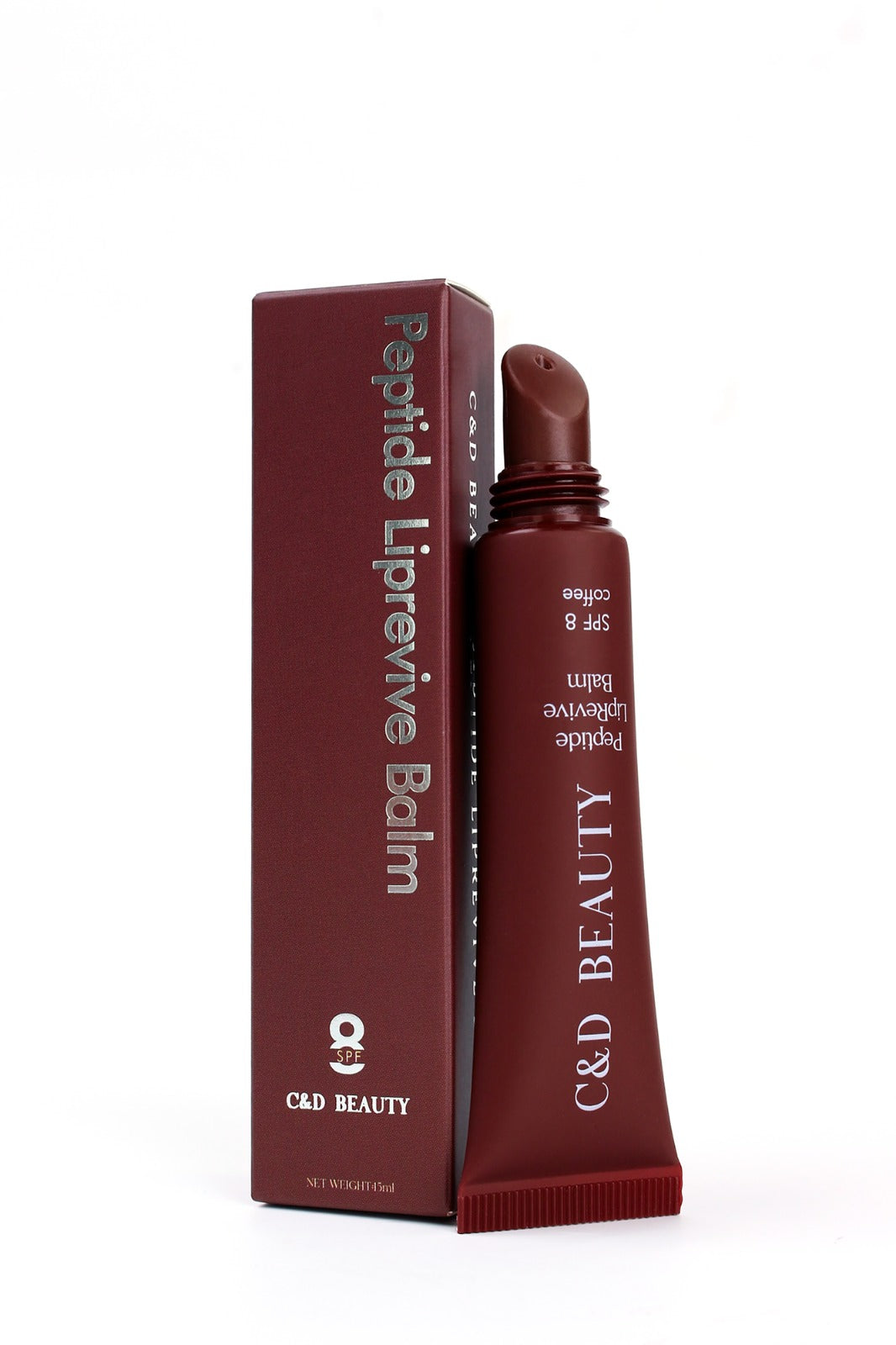 C & D Beauty Peptide LipRevive Balm SPF 8