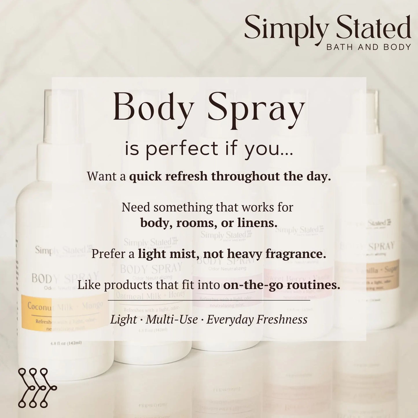 Sweet Berry + Vanilla Body Spray