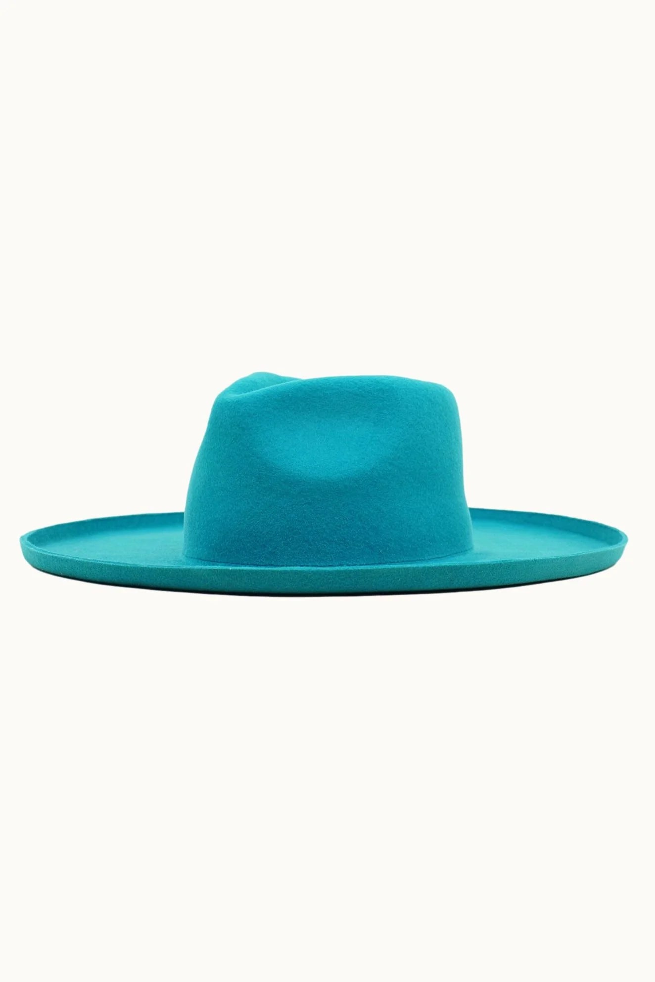 Blue Bayou Turquoise Rancher Wool Felt Hat Clearance