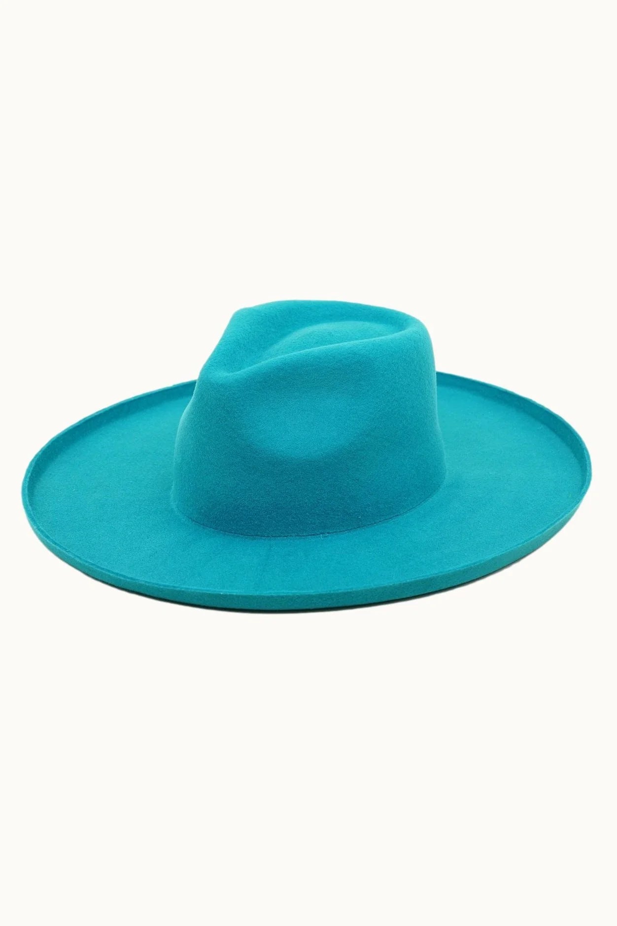 Blue Bayou Turquoise Rancher Wool Felt Hat Clearance