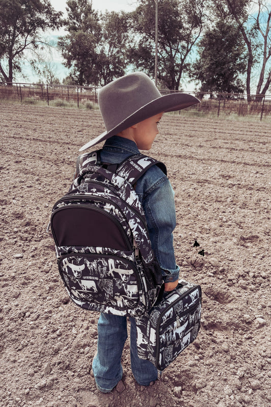 Packmule Vintage Western Print - choice of sizes