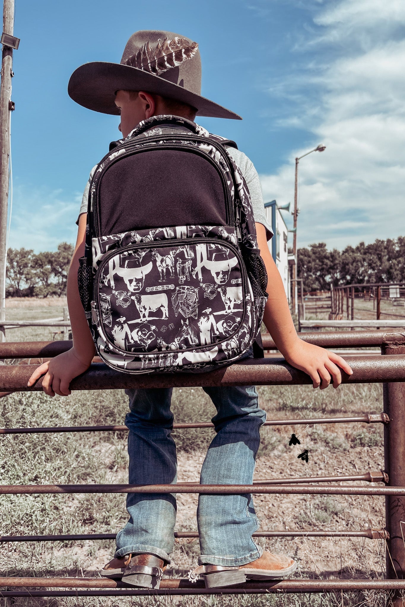 Packmule Vintage Western Print - choice of sizes