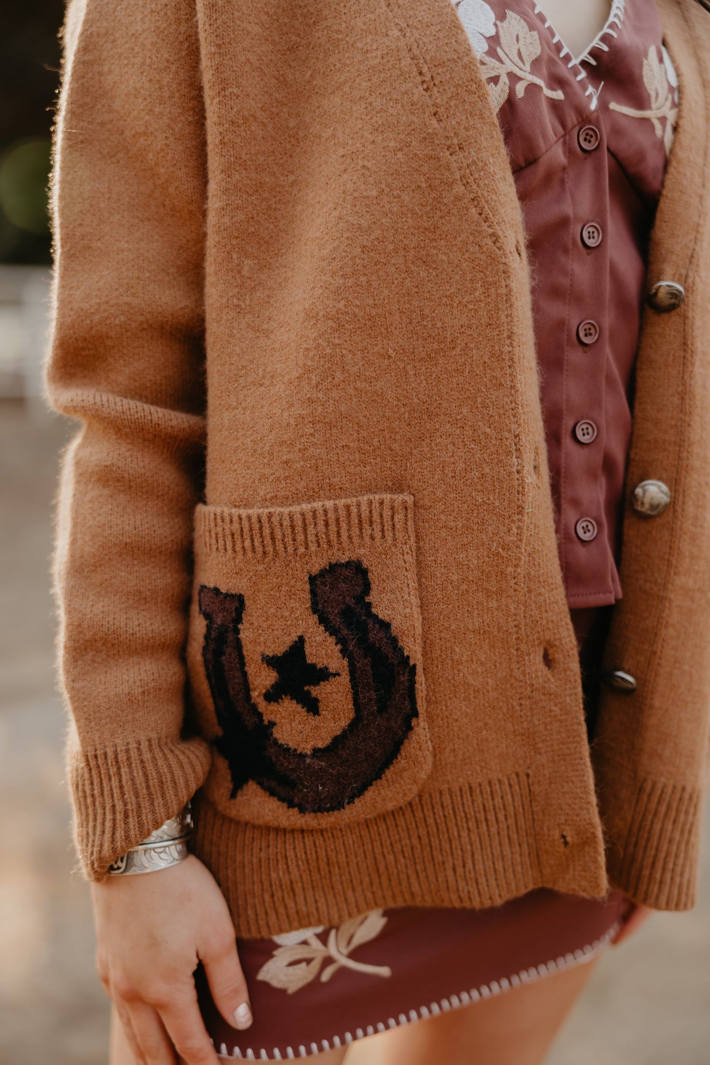 Rodeo Quincy Last Rodeo Cardigan XL ONLY