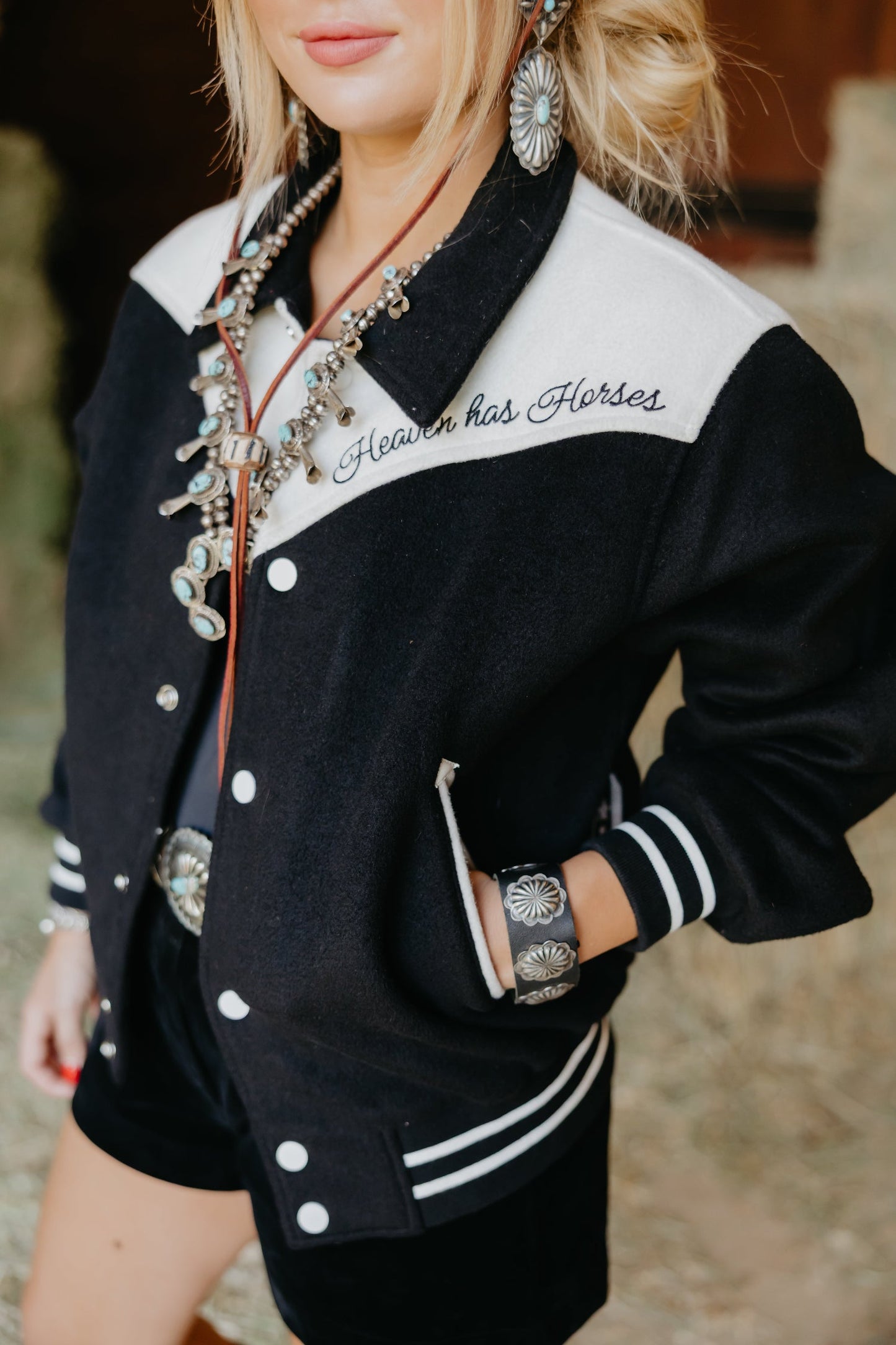 Rodeo Quincy Heaven Has Horses Jacket
