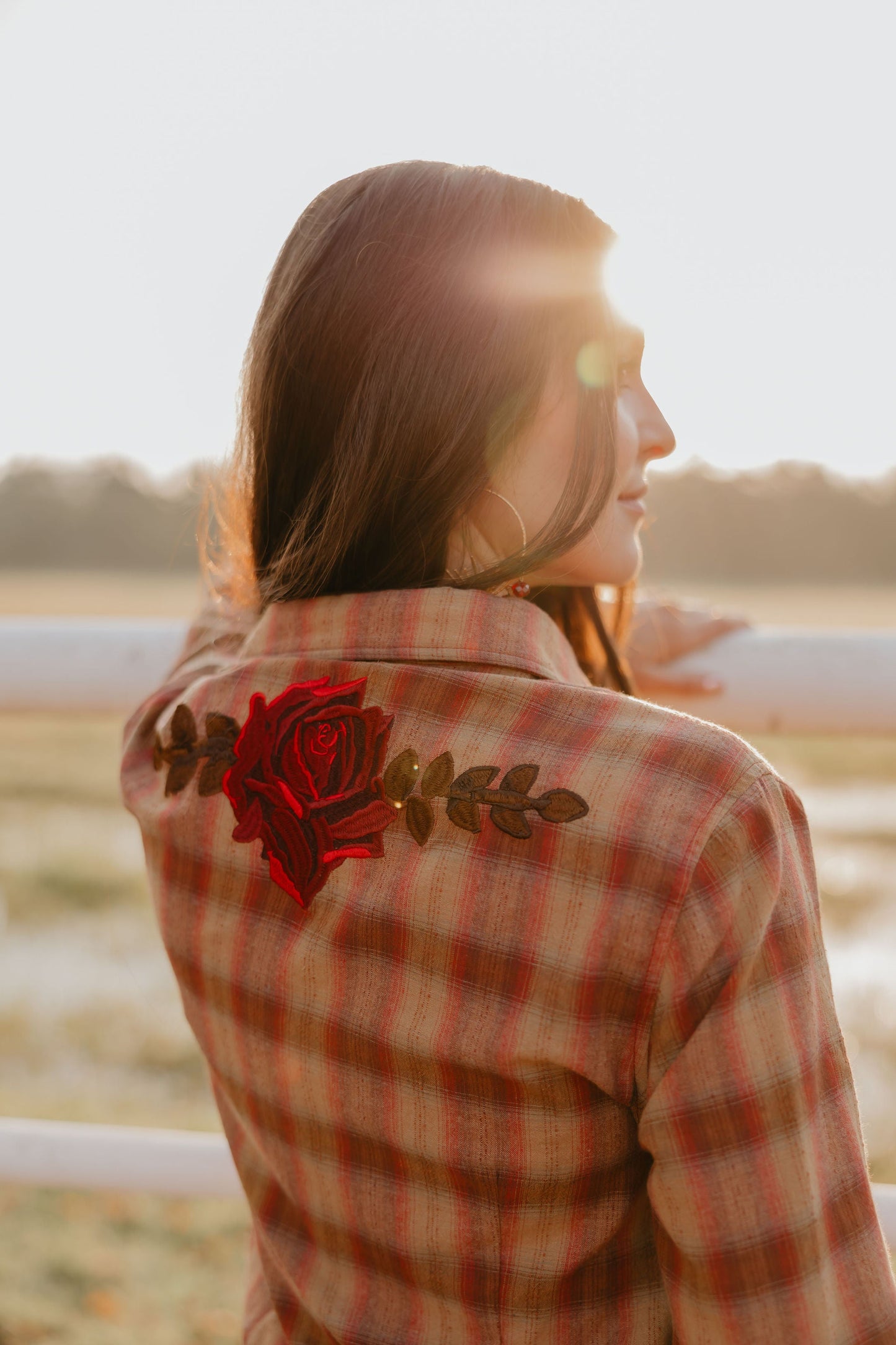 Rodeo Quincy Pretty Plaid Cowboy Button Up