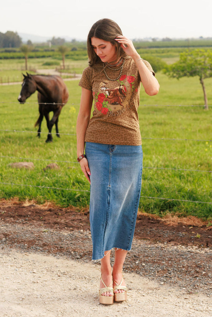 Rodeo Quincy Garden Gate Cowgirl Skirt
