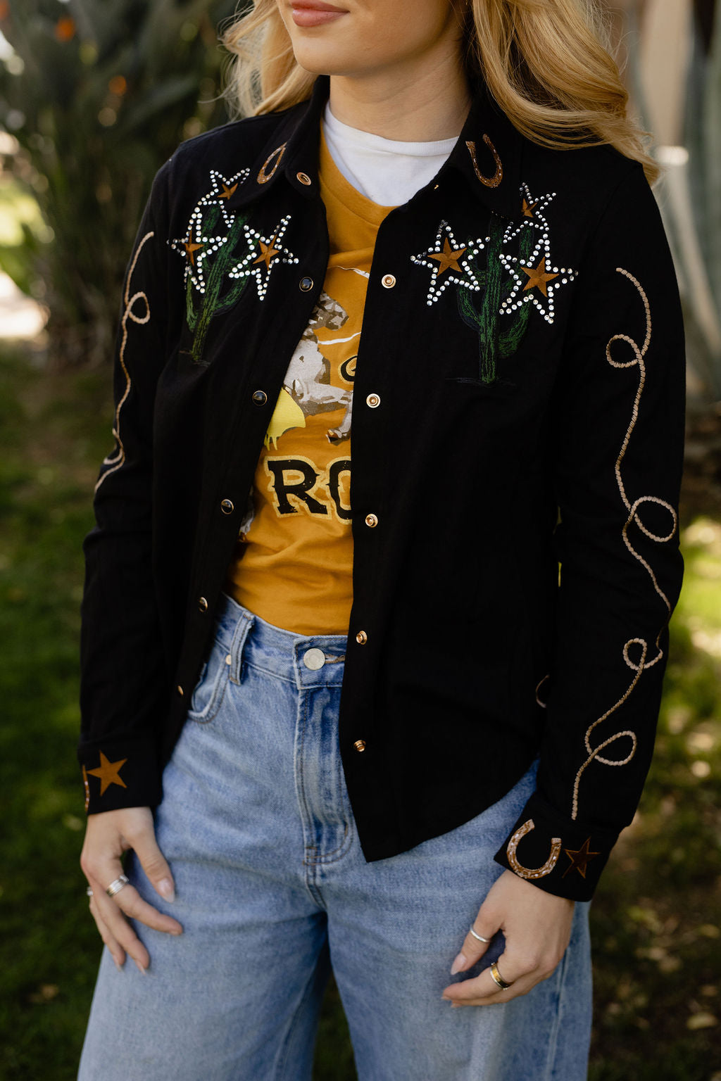 Rodeo Quincy Rodeo Star Button Up