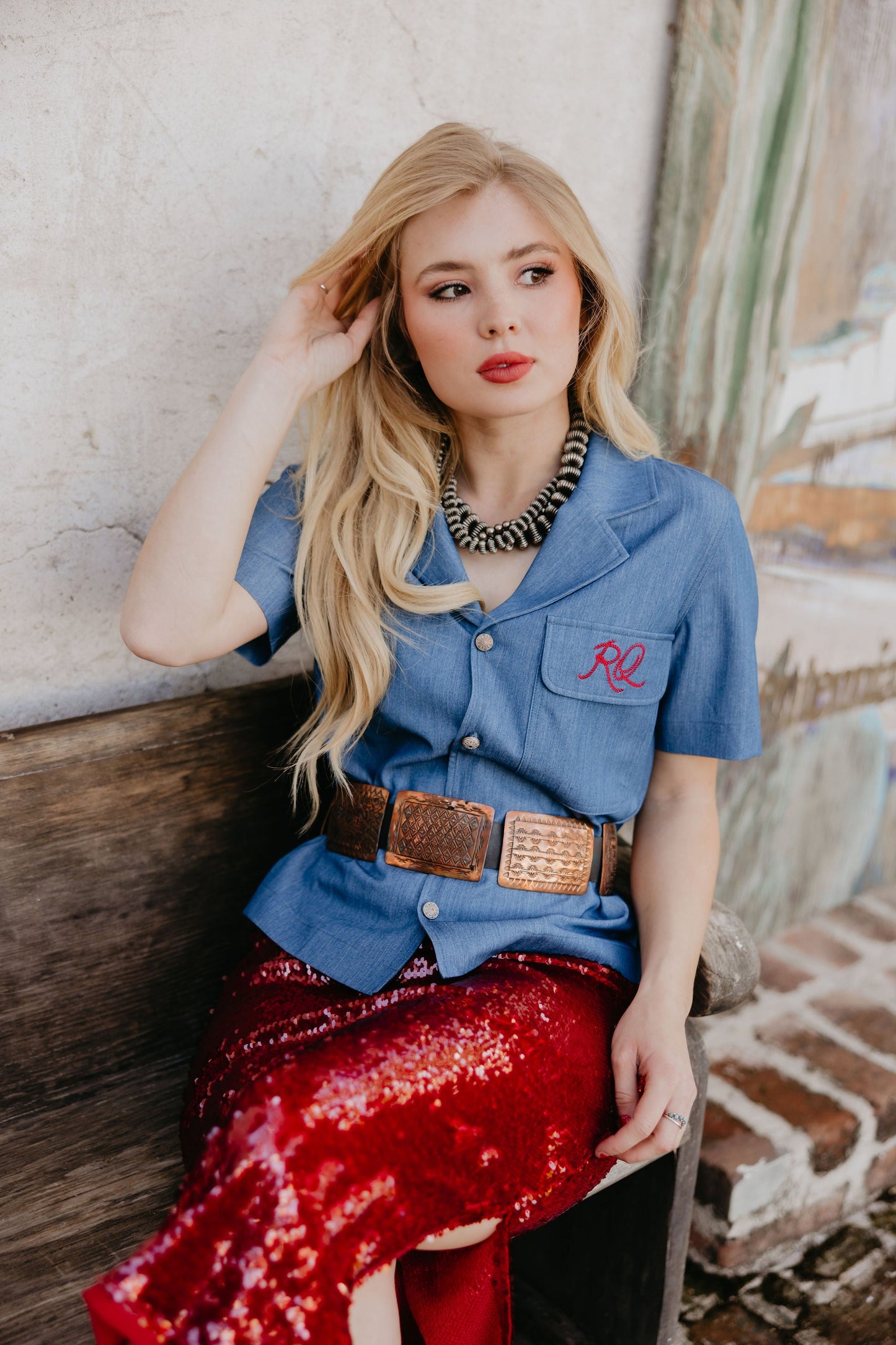 Rodeo Quincy Camarillo Plains Blouse