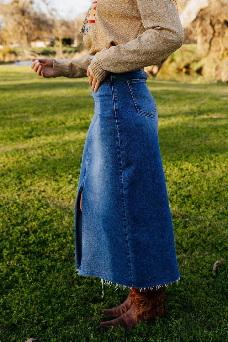 Rodeo Quincy Garden Gate Cowgirl Skirt