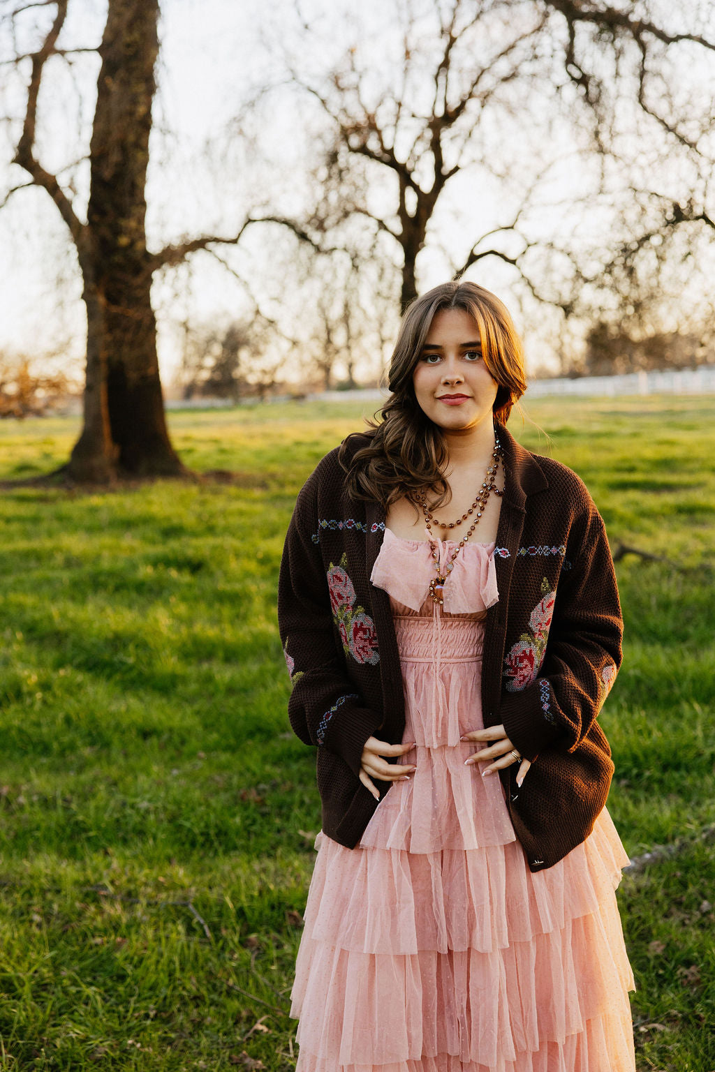 Rodeo Quincy Nana's Rose Garden Sweater