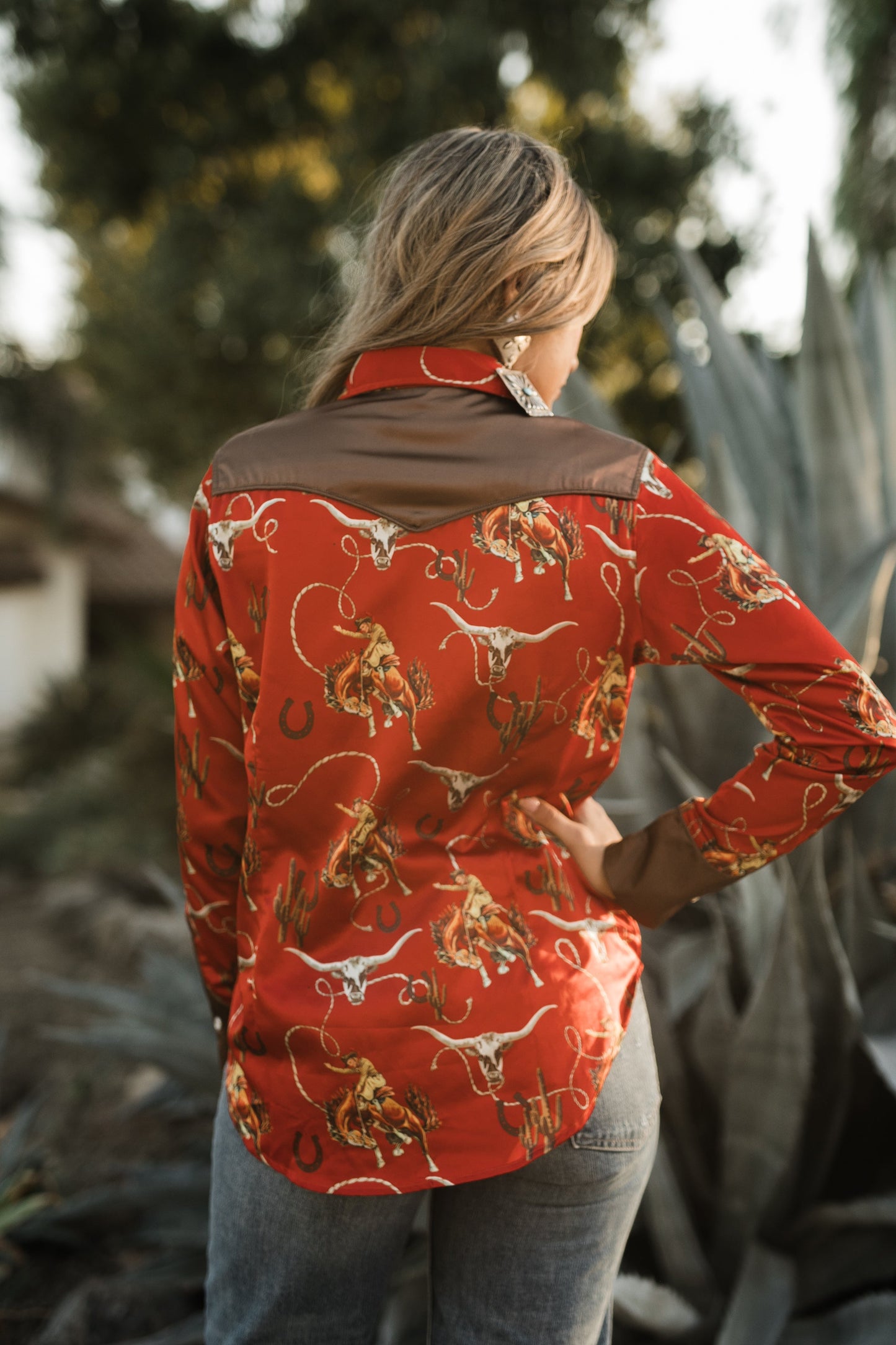 RODEO QUINCY El Rancho Button Up XL OR 2XL