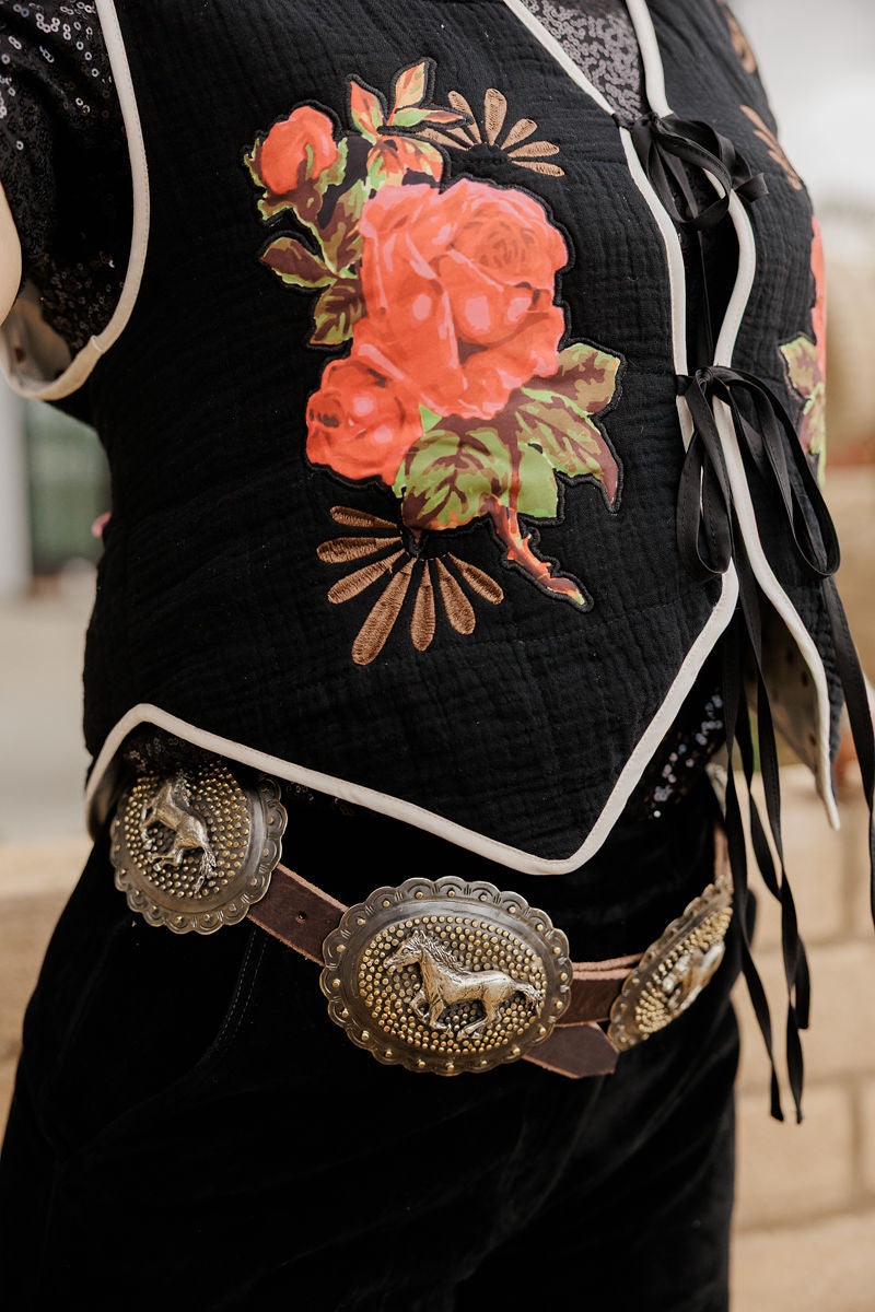 Rodeo Quincy Wild Rose Vest
