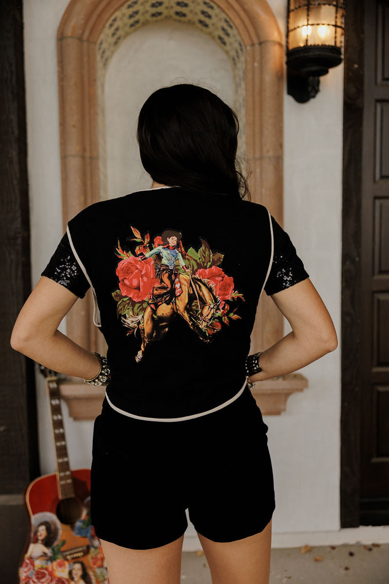 Rodeo Quincy Wild Rose Vest
