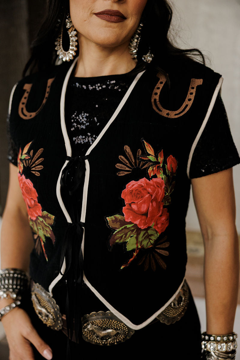 Rodeo Quincy Wild Rose Vest