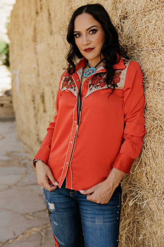 Rodeo Quincy Dale Evans Button Up