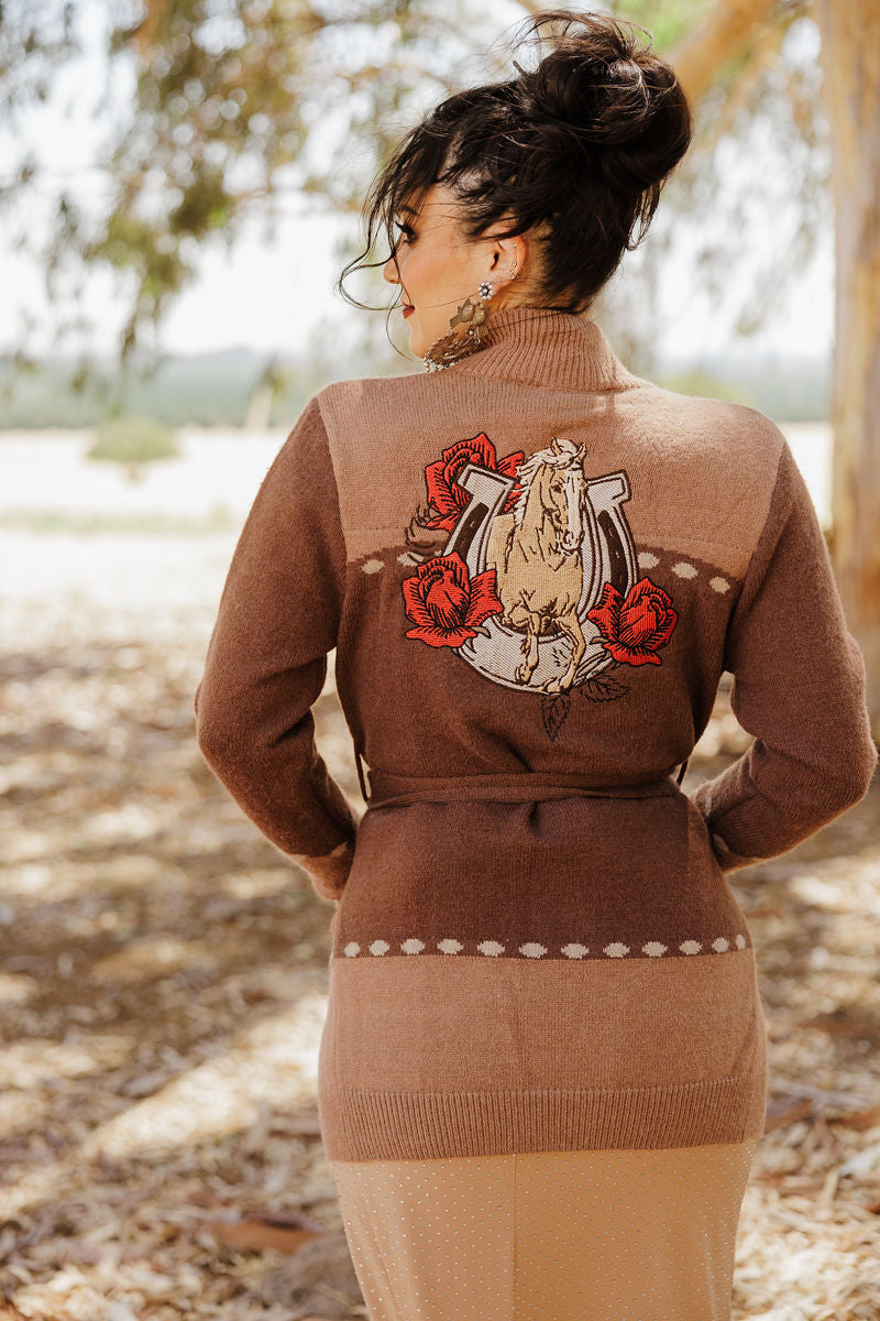 Rodeo Quincy Pretty Horse Cardigan