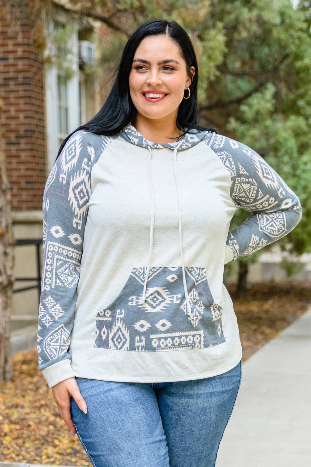 Aztec Pullover Hoodie