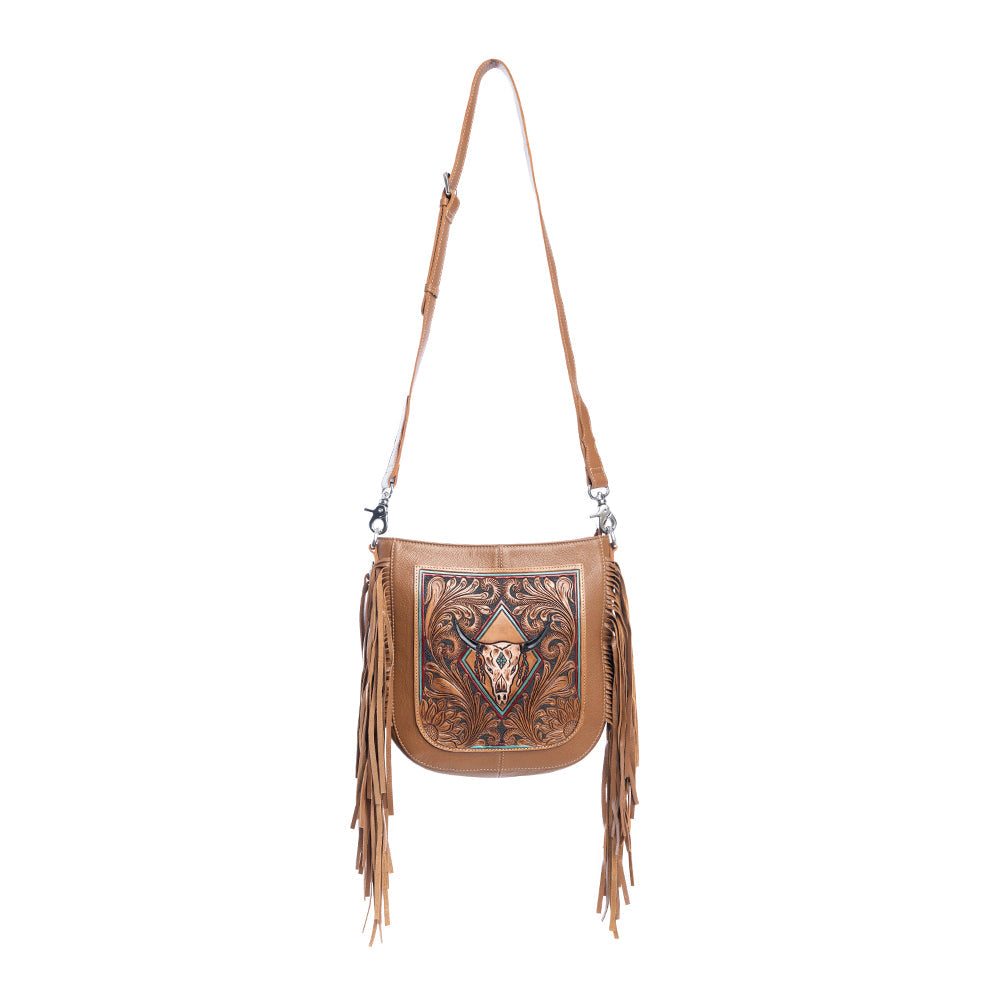 Myra Spring Creek Hand-Tooled Bag