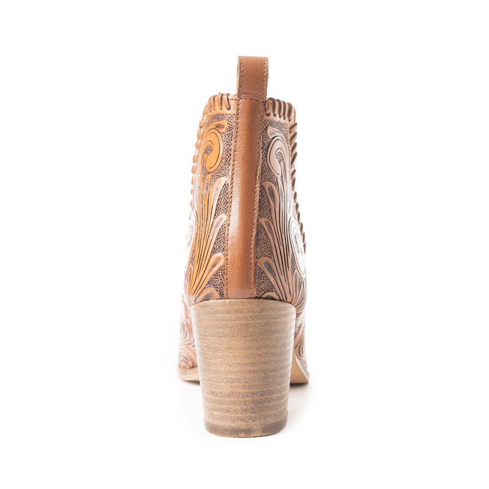 Myra Persimmonee Heels In Dark Brown