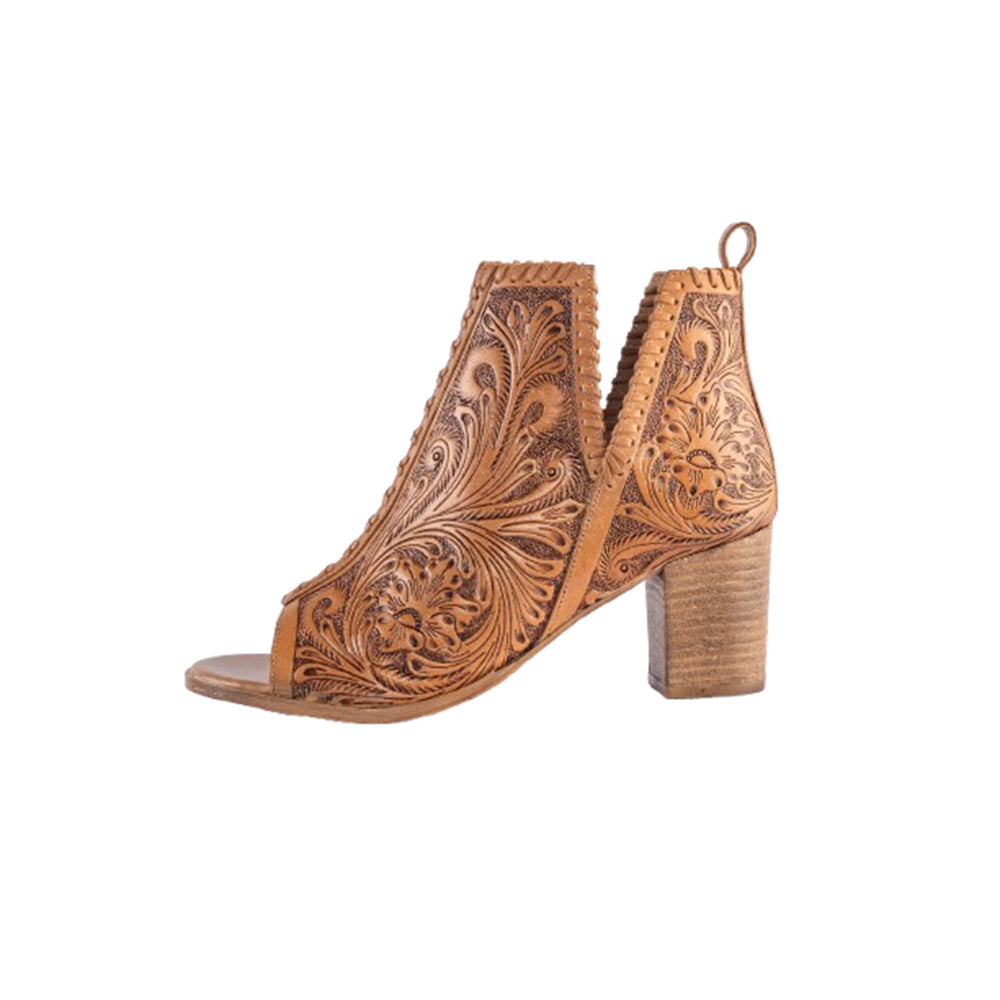 Myra Persimmonee Heels In Brown
