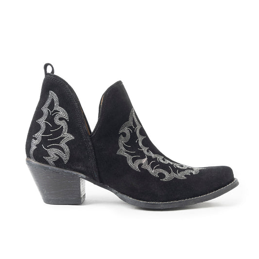Myra Trail Runner Booties In Black