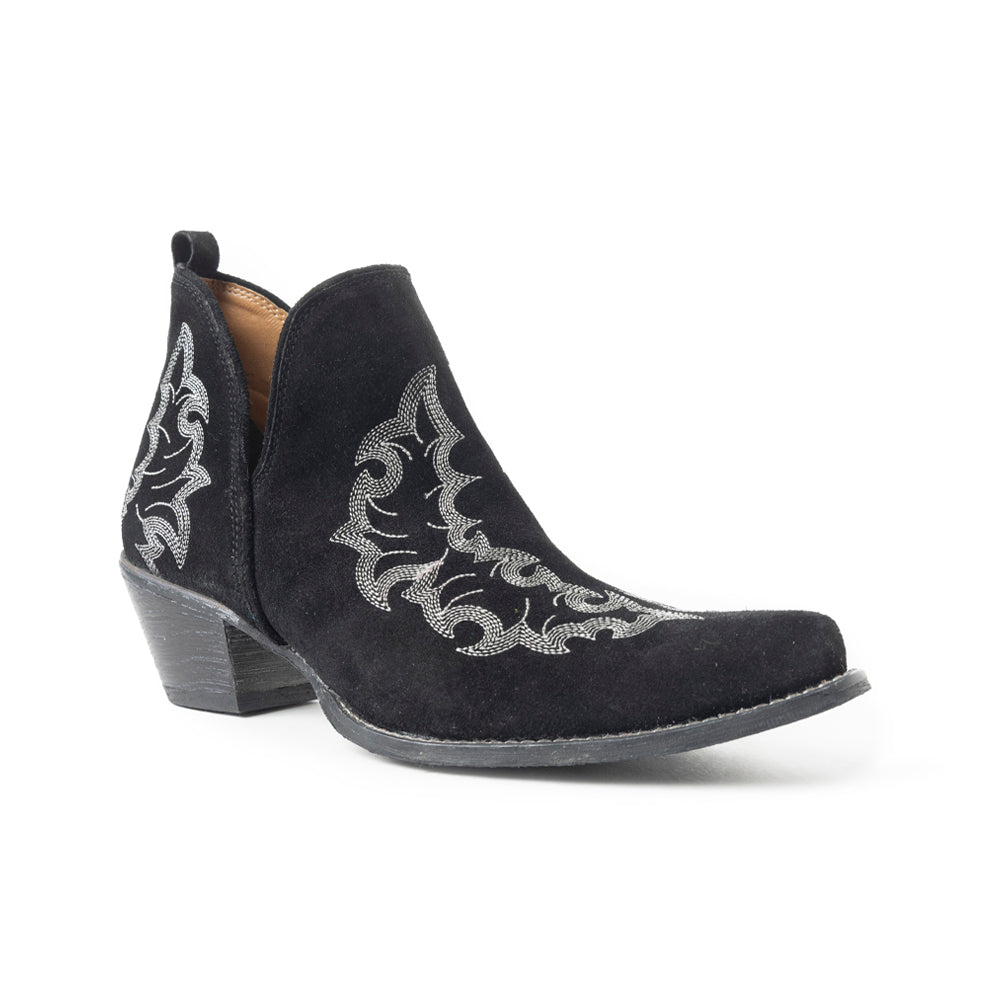 Myra Trail Runner Booties In Black