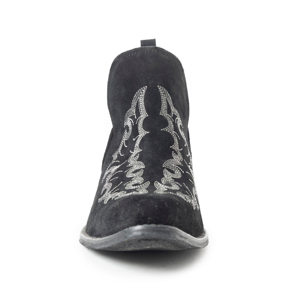Myra Trail Runner Booties In Black