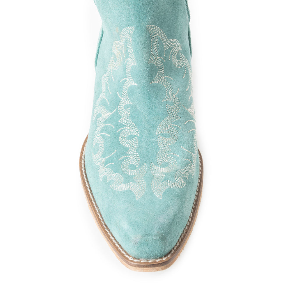 Myra Trail Runner Booties In Sky Blue