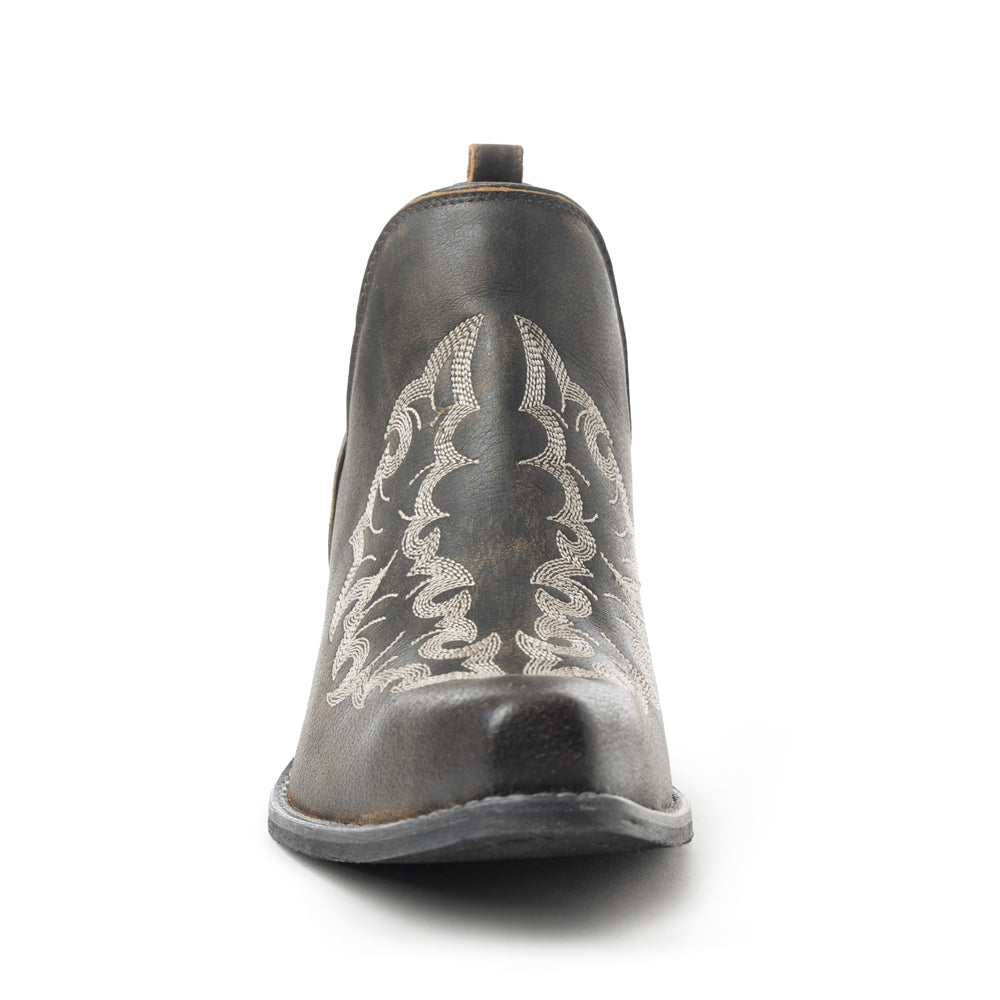 Myra Trail Runner Booties In Dusty Black