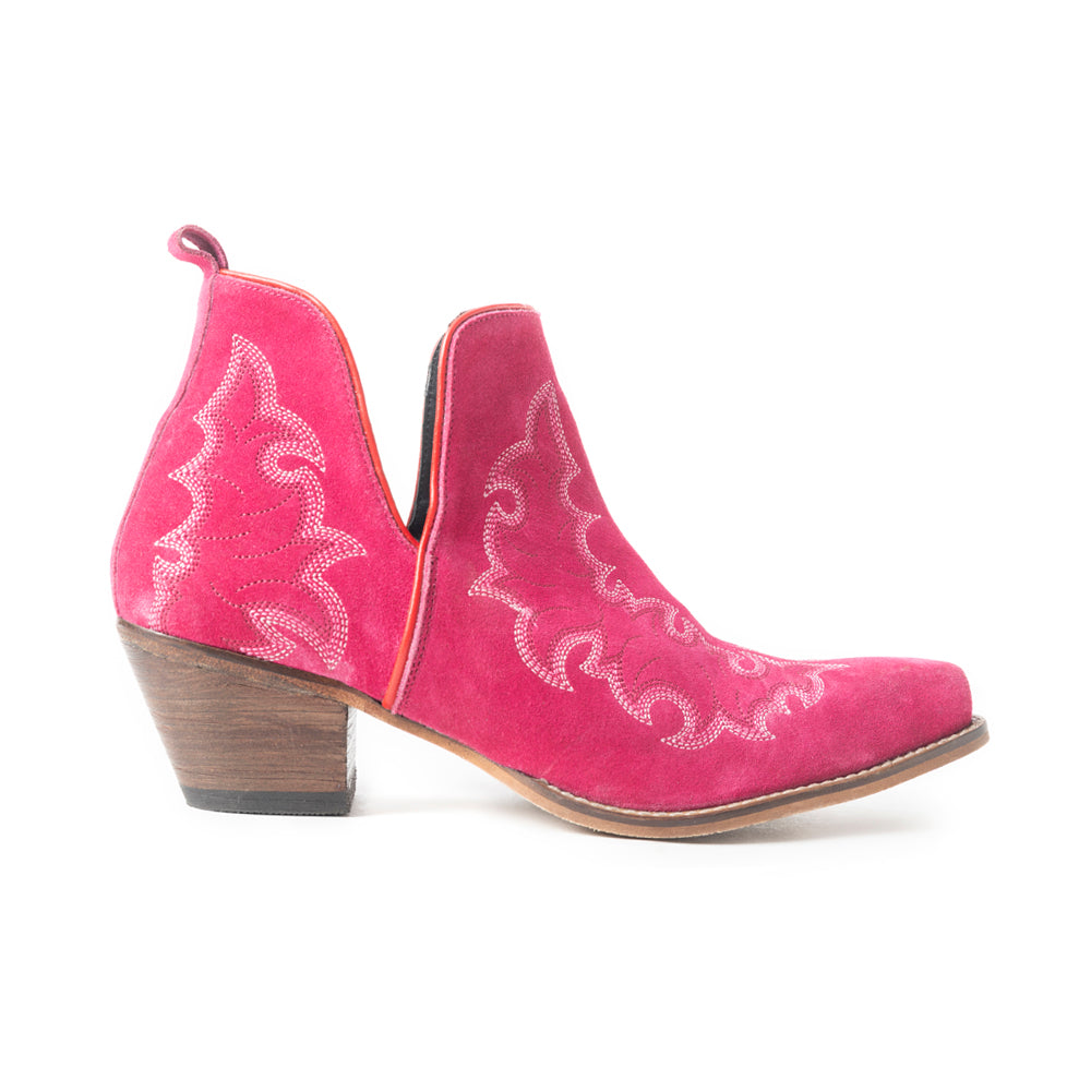 Myra Kassie Trailhead Booties In Pink